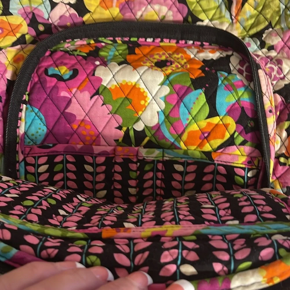 Vera Bradley Backpack Floral Pattern - Picture 2 of 6